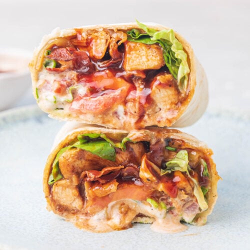 BBQ Chicken Wrap - Everyday Delicious